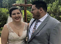 Couple Marries at St. Michael's