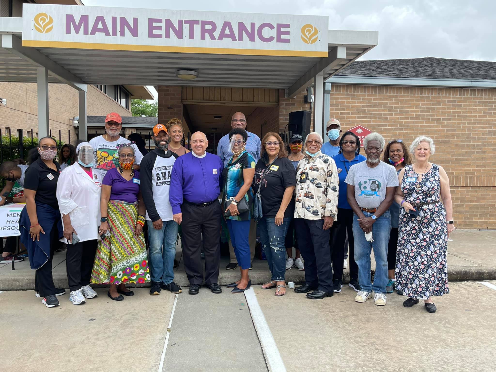 Joyful Ministry on A Drizzly Day: Great Outdoor Health Fair Scores Success; Promises Annual Return