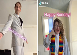 Episcopal Clergy Entertain and Evangelize in the Virtual 'Town Square' of TikTok