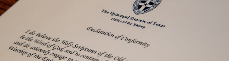 Declaration of conformity document
